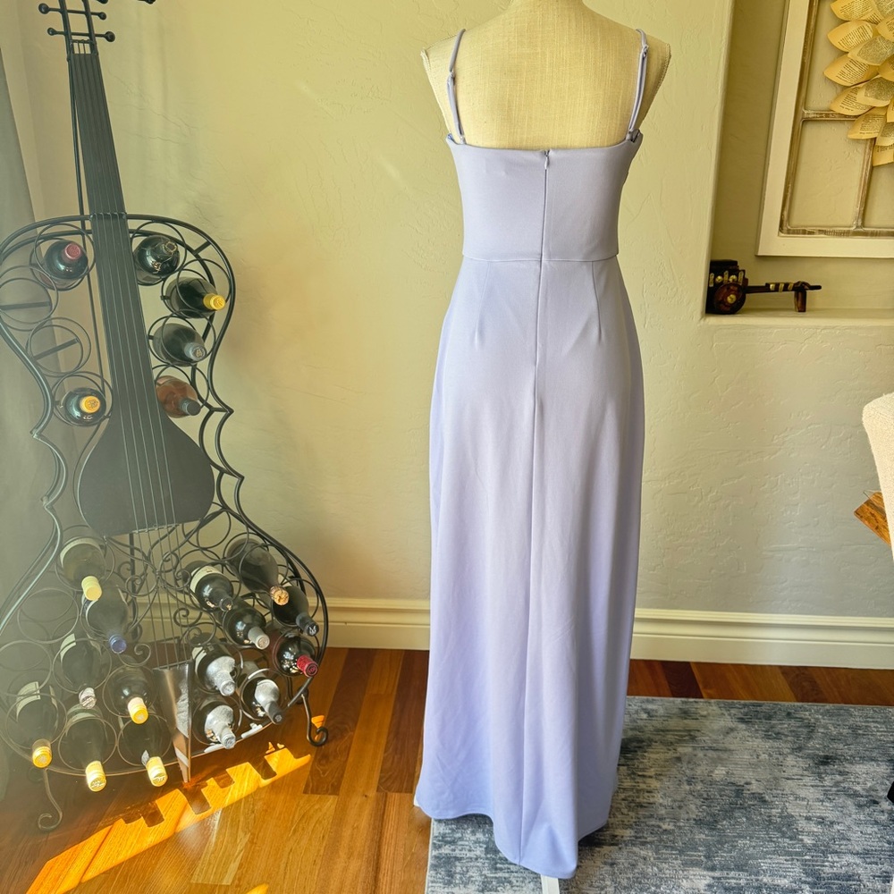 Wayf Dress Women's Elegant Lavender Maxi Formal Evening Dress Size S - Picture 2 of 12